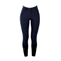 Pantaloni da equitazione Equestrian Stockholm Elite donna Blu notte Blu marino