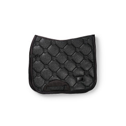 Sottosella da dressage Equestrian Stockholm Tutto nero scintillante