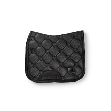 Sottosella da dressage Equestrian Stockholm Tutto nero scintillante