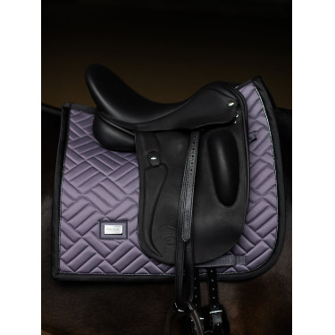 Sottosella da dressage Equestrian Stockholm moderno Viola scuro