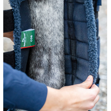 Protezioni da lavoro Horseware Blu marino / blu marino e argento