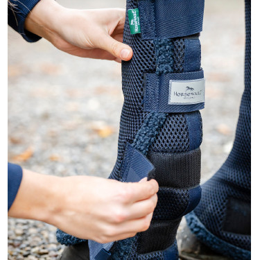 Protezioni da lavoro Horseware Blu marino / blu marino e argento