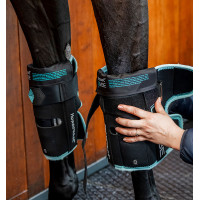 Ginocchiera Horseware Ice-Vibe Nero / acqua Ginocchiera Horseware Ice-Vibe Nero / acqua