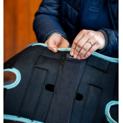 Ginocchiera Horseware Ice-Vibe Nero / acqua Ginocchiera Horseware Ice-Vibe Nero / acqua