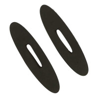 Fermagli in gomma Norton Nero