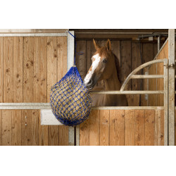 Rete per fieno 104 cm maglia 8 cm Blu