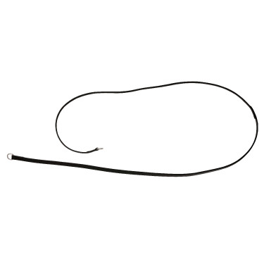 Redini di gogue in cuoio Riding World Nero