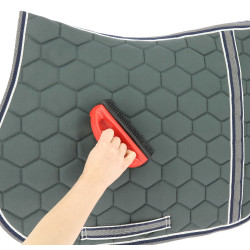 Spazzola in gomma per tappeti Rosso / nero