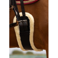 Sottopancia corto Norton XTR con montone sintetico Nero / écru