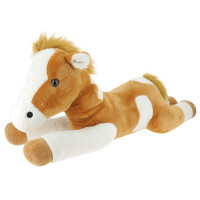 Peluche Equi-Kids cavallo pezzato Marrone chiaro / bianco