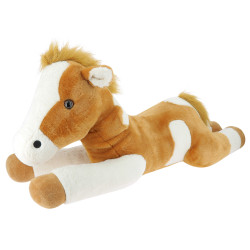 Peluche Equi-Kids cavallo pezzato Marrone chiaro / bianco