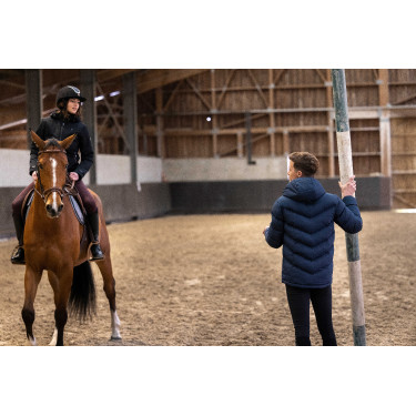 Piumino da uomo Equithème Michael Blu navy