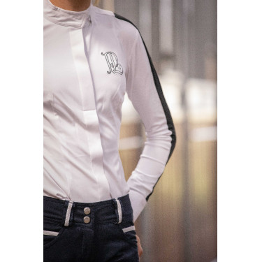 Camicia da concorso Pénélope Showshirt Bianco