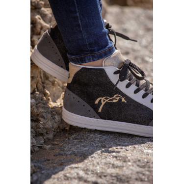Sneakers Jupiter High Top Pénélope Nero / grigio