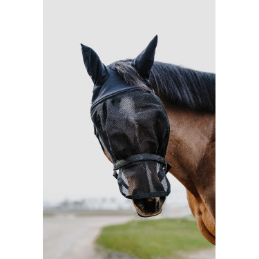 Capezza + maschera Equithème Nero