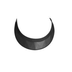 Visiera in pelle per casco NACA Nero