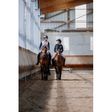 Pantaloni Equithème Flora con fondo in silicone Nero Pantaloni Equithème Flora con fondo in silicone Nero