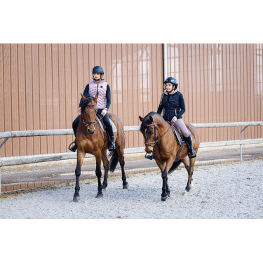 Pantaloni Equithème Flora con fondo in silicone Nero Pantaloni Equithème Flora con fondo in silicone Nero