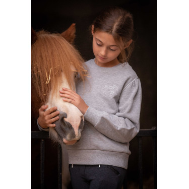 Felpa Pénélope Cassou Grigio melange