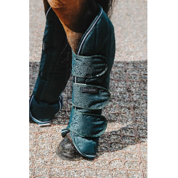 Ghette da trasporto Equithème Tyrex 600D Verde