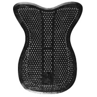 Ammortizzatore gel Horsena antiscivolo sottile Nero