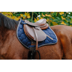 Sottosella Equithème Quadri Blu navy