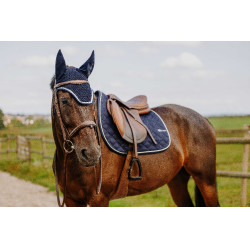 Sottosella Je t'aime Equithème Mirror Blu navy