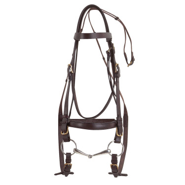 Bridon Excelsior Cavallo da Tiro Avana Marrone