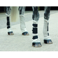 Ghette antimosche Fly turnout Shires Bianco / nero
