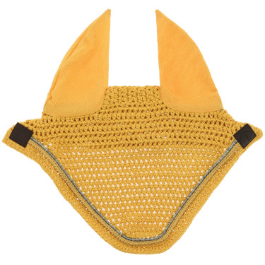 Cuffia antimosche Equithème Hexalight Giallo