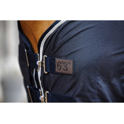 Camicia Equithème Micro mesh combo Blu navy