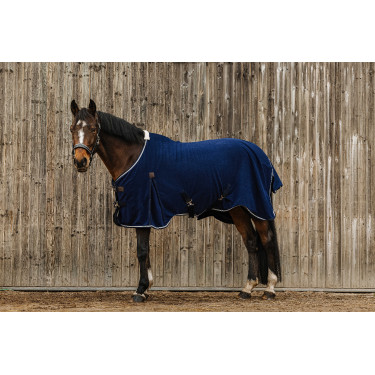 Camicia in pile Equithème Vague Blu navy