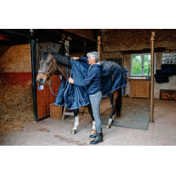 Coperta Equithème Classic 1200D Blu navy