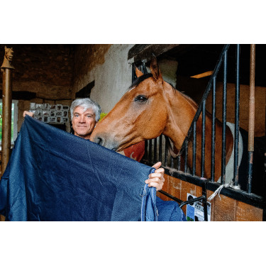 Coperta Equithème Classic 1200D Blu navy