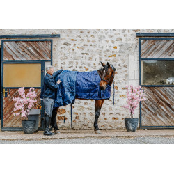 Coperta Equithème Classic 1200D Blu navy