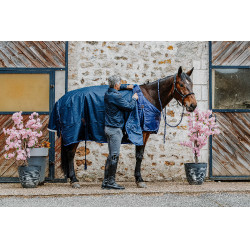 Coperta Equithème Classic 1200D Blu navy