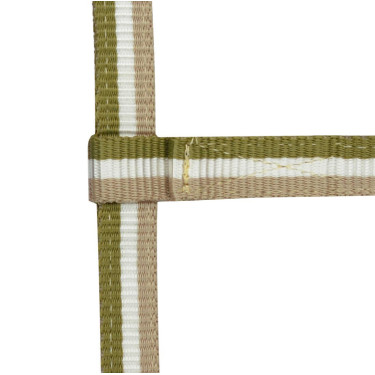Cavezzina puledro regolabile Kaki / bianco / beige