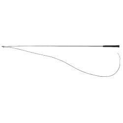 Frustino da dressage Whip & Go con manico in plastica Grigio Frustino da dressage Whip & Go con manico in plastica Grigio