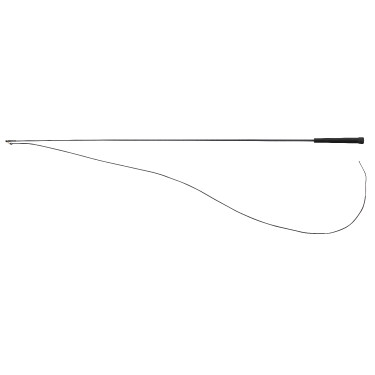 Frustino da dressage Whip & Go con manico in plastica Grigio Frustino da dressage Whip & Go con manico in plastica Grigio
