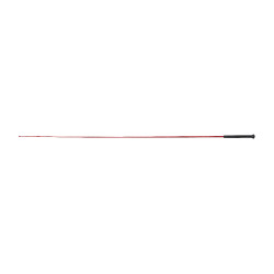 Frustino da dressage Whip & Go con manico in plastica Bordeaux