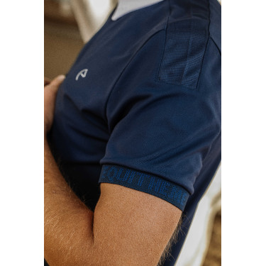 Polo Equithème Wellington Blu navy Polo Equithème Wellington Blu navy