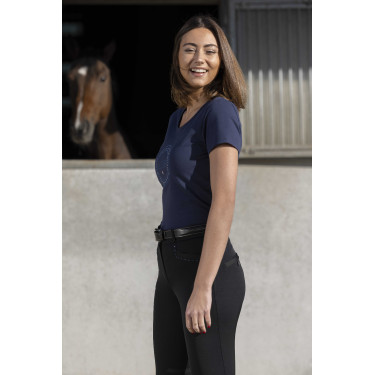 Maglietta Equithème Anna Blu navy