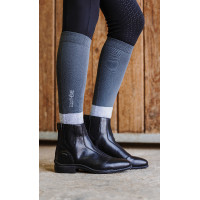 Calzini Equithème Compet 2 paia Antracite / grigio chiaro