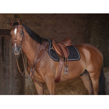 Cinghia combinata Eric Thomas Hybrid Avana Marrone