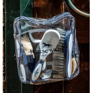 Kit per la strigliatura Horseware Newmarket Marine witney Blu marino