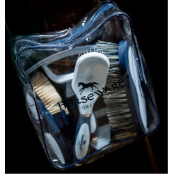 Kit per la strigliatura Horseware Newmarket Marine witney Blu marino