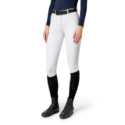Pantaloni da equitazione Equestrian Stockholm Elite donna Perfezione bianca Bianco