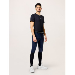 T-shirt Equestrian Stockholm uomo maniche corte Nero