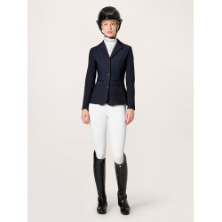 Giacca da concorso Equestrian Stockholm Classic Marina Blu marino