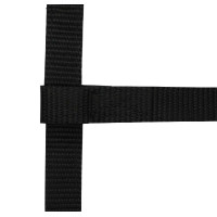 Capestro regolabile mini Nero